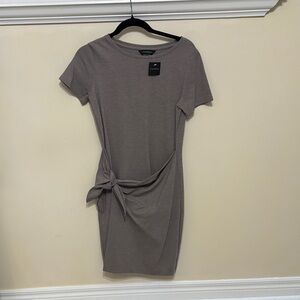 Club Monaco Beige Mini Dress